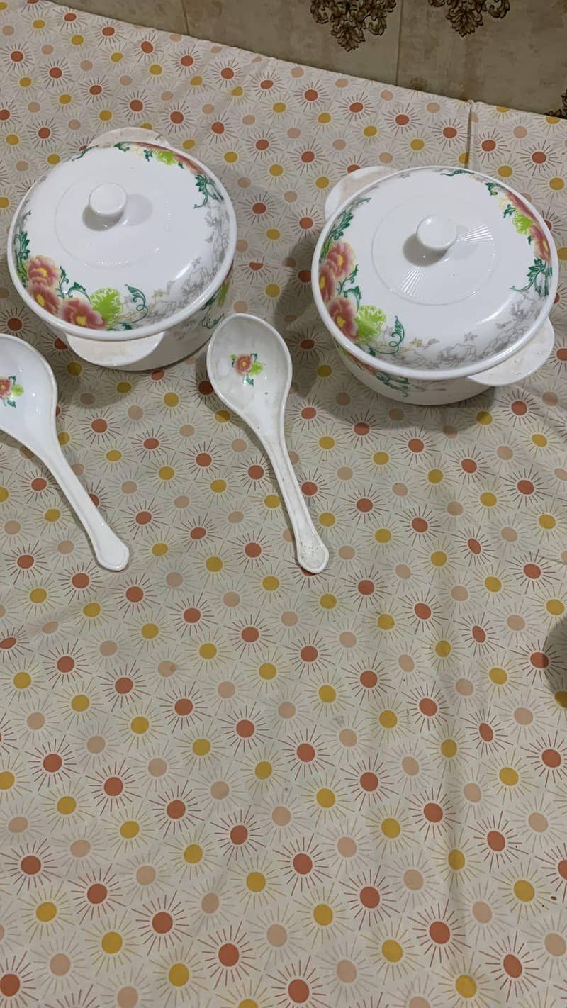 marble dinner set 2