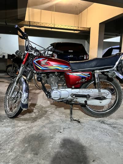 Honda CG125 2017 KM Driven Fresh Bike