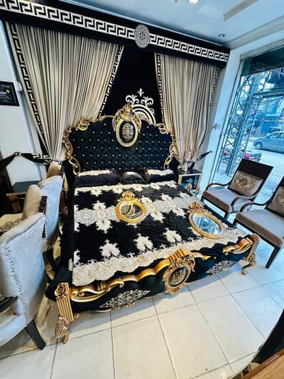 luxury bed set in cheap price