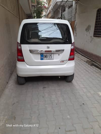 wagon r 2019 vxl white color isb nbr