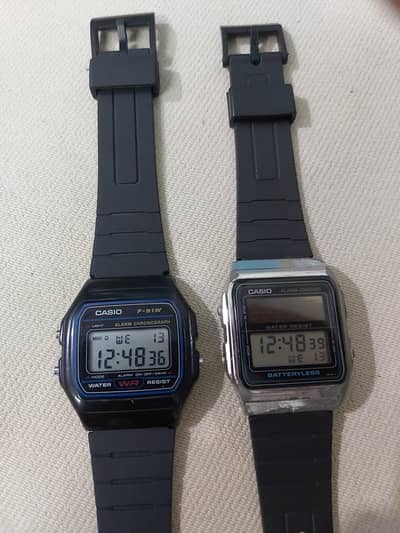 Casio F-91W & AL-180 Original