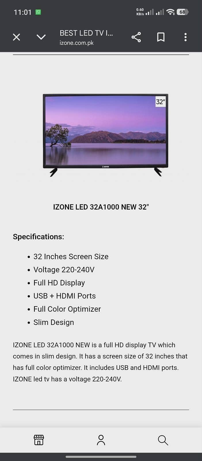BOX PACK Smart LED tv 0