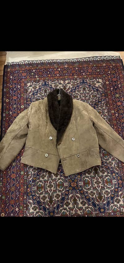 Cow skin jacket leather