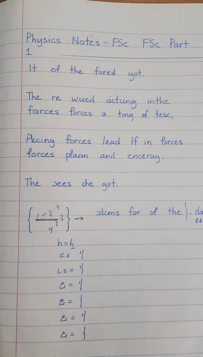 Neat Handwriting ¬e services