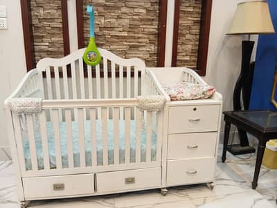Baby Cot with all accessories