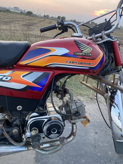 Honda cd 70 2017
