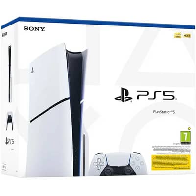 Sony Playstation 5 Slim Disc Console White – International Version