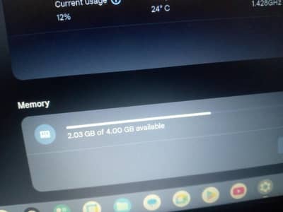 Hp Chromebook  4GB Ram 32GB Rom