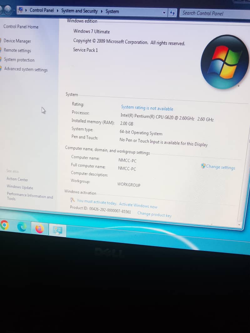 hp pc 4