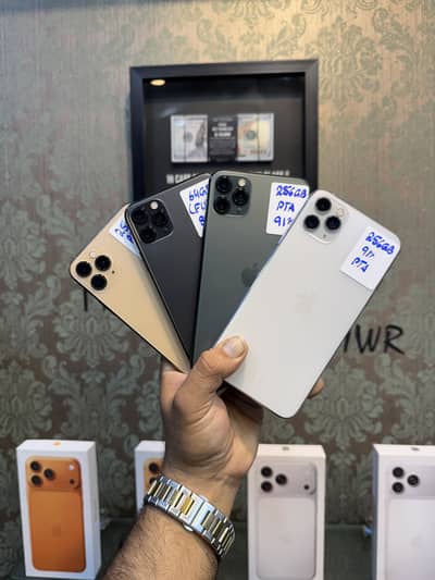 iPhone 11 pro max 256GB PTA Approved