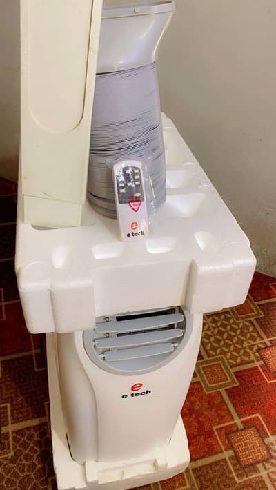 E tech 1 ton portable ac billkul new h daba pack.
