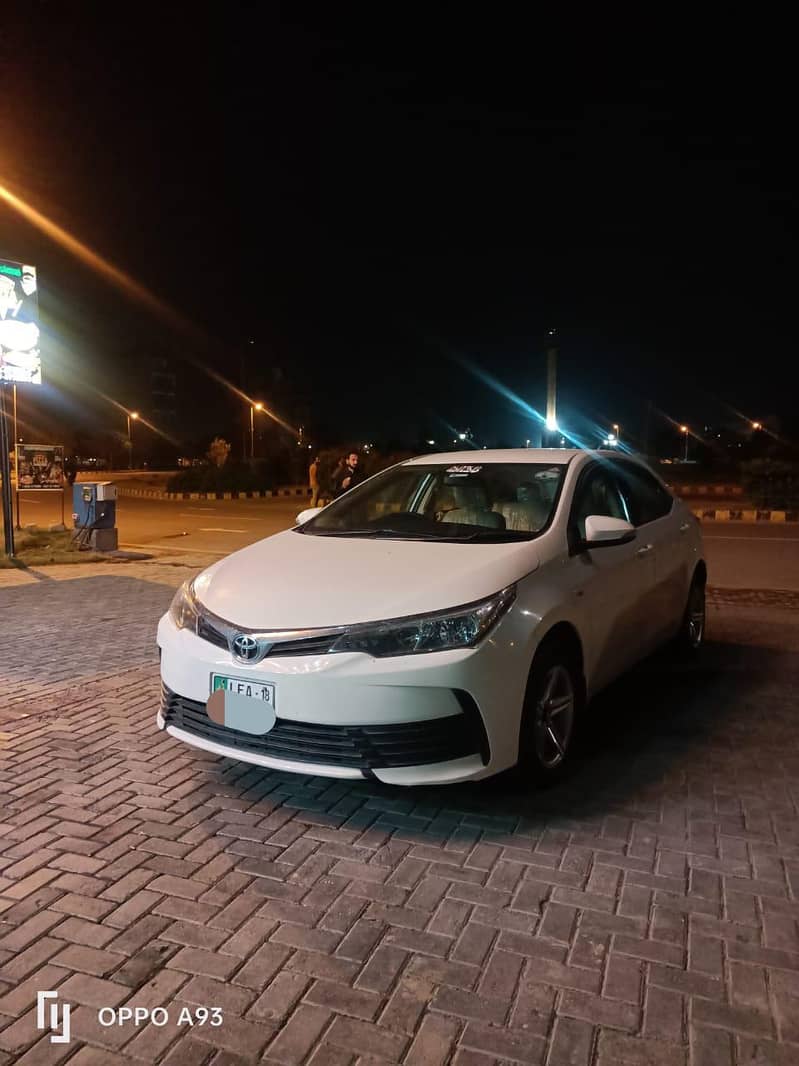 corolla xLI automatic 2018 0