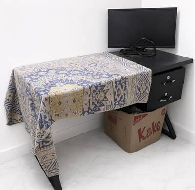 Hydraulic Workstation Table with Extension board