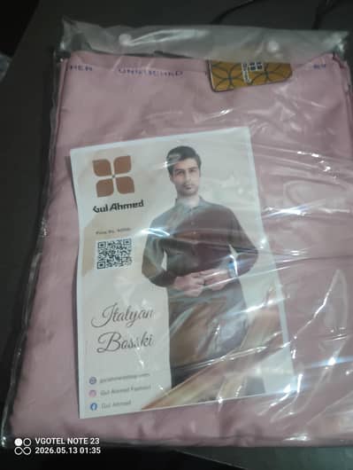 Gul Ahmed Unstitched Men's Suit