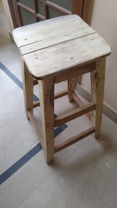wooden stool