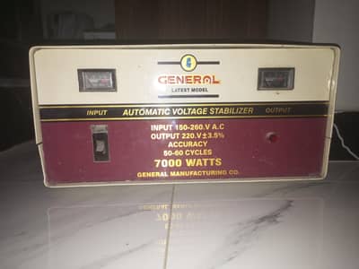 General Stabilizer 7000 Watts