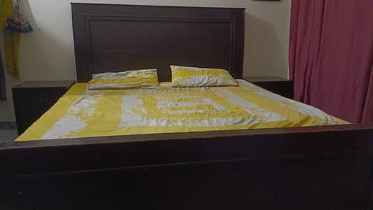 bed for sale king size with mattress 03495830838 watsapp only