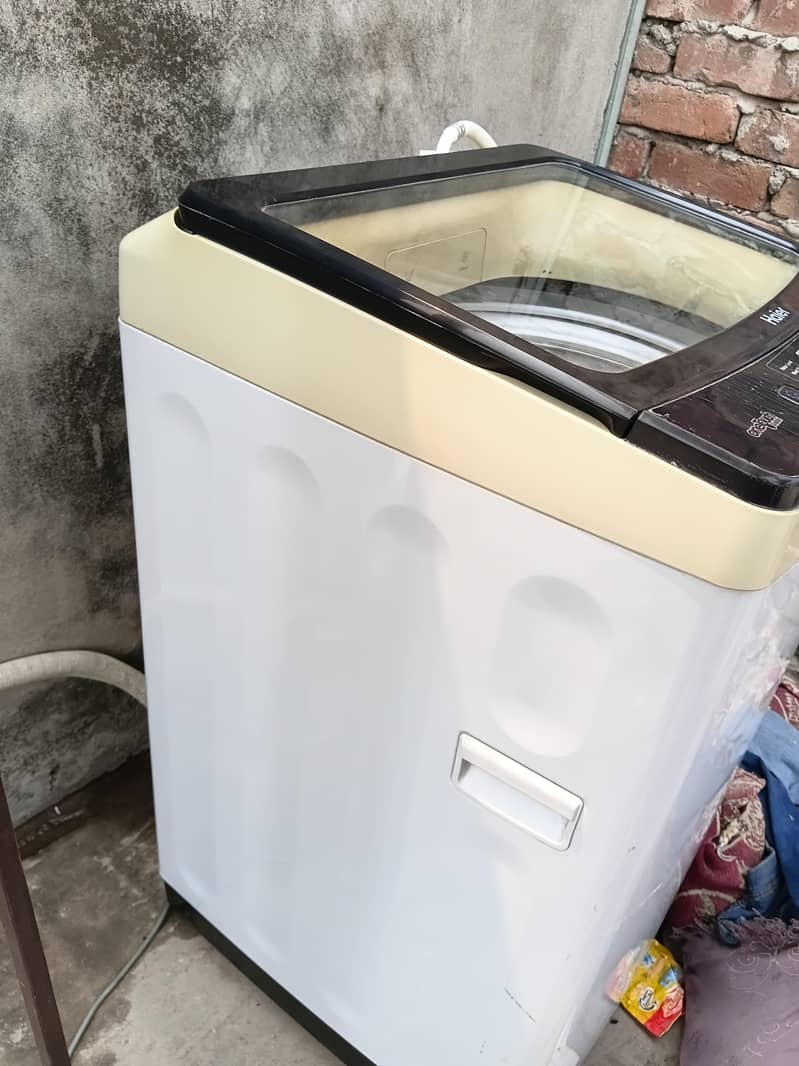 washing machine fully automatic haier 1