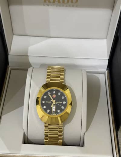Rado Diastar Black Dial Men watch Automatic Brand New New