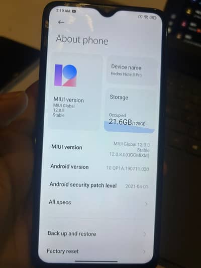 Xiaomi Redmi Note 8 Pro 6/128