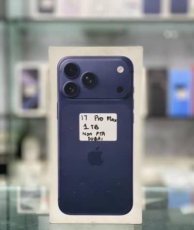 Apple iphone 17 Pro Max 1TB Lla Model Blue color Box pack Non pta