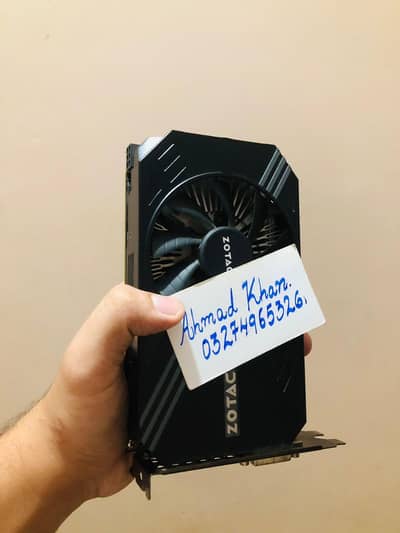 GTX 1060 3GB ZOTAC SINGLE FAN