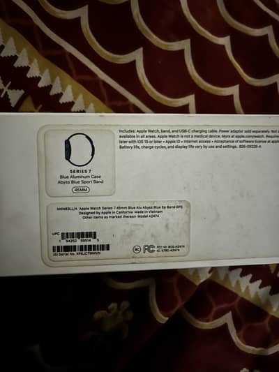Apple watch Series 7 45 MM full box 95% health