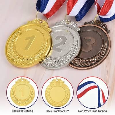 Metal Medals wholesale for Sports & School