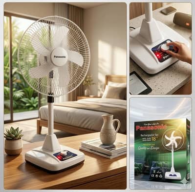 Rechargeable Pedestal Fan Charging Fan Emergency Fans