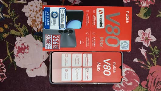 ZTE Nubia V80 Max brand new box open