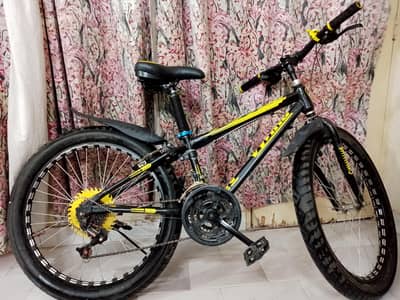 sports bicycle  with gears