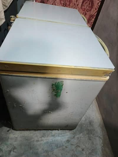 freezer double door slightly used