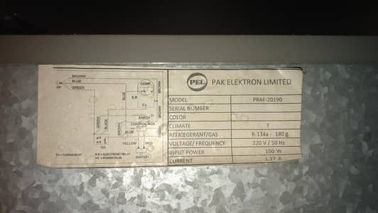 Used big size pel fridge for sale