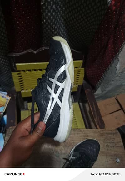 Badminton shoes. Asics gel dedicate 7 .
