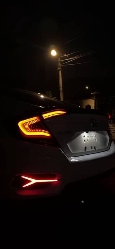 Civic x snake style lava lights