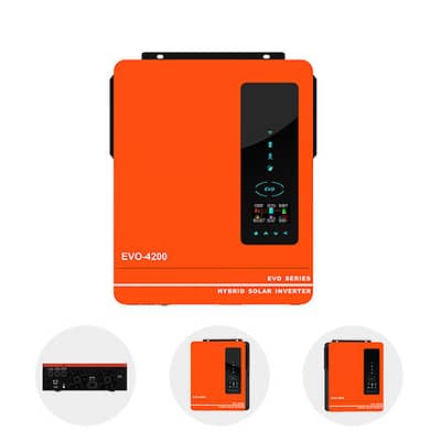 SCI EVO 4200 Hybrid Solar Inverter 4200W 24V – Excellent Condition