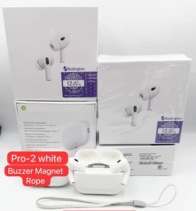 Earbuds  Pro 2 White Color (Box Packing)