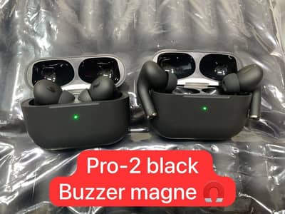 Earbuds Pro 2 Black color (Open)