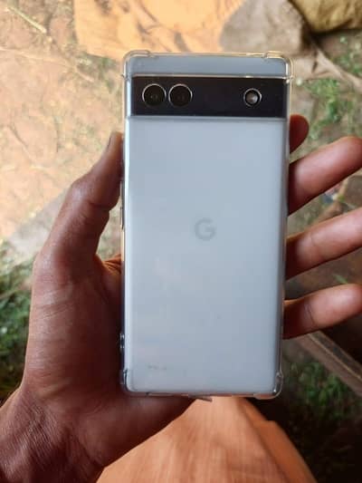 google pixel 6a 10 by 10 white colour 6gb 128gb