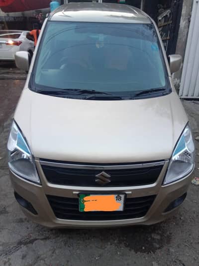 wagon r vxL 2018 model golden color chat pila genuine baki shawar