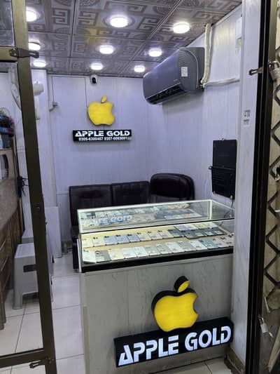 Apple gold d ground D Tower shop Nub 6 Faidalabad
