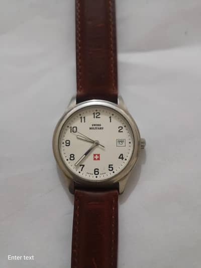 original Swiss military watch.