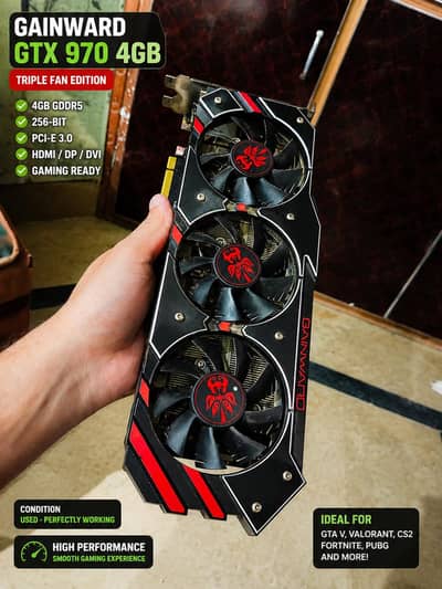 Gainward GTX 970 4GB Triple Fan