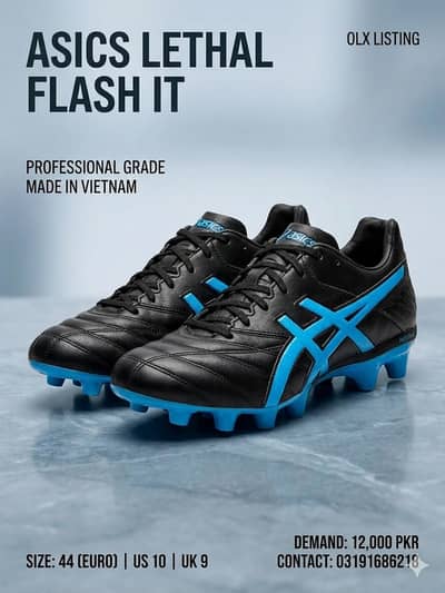 Asics Lethal Flash IT - Professional Football Cleats | Original
