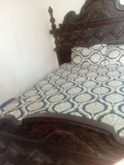 shesham wood chinioti bed set for sale
