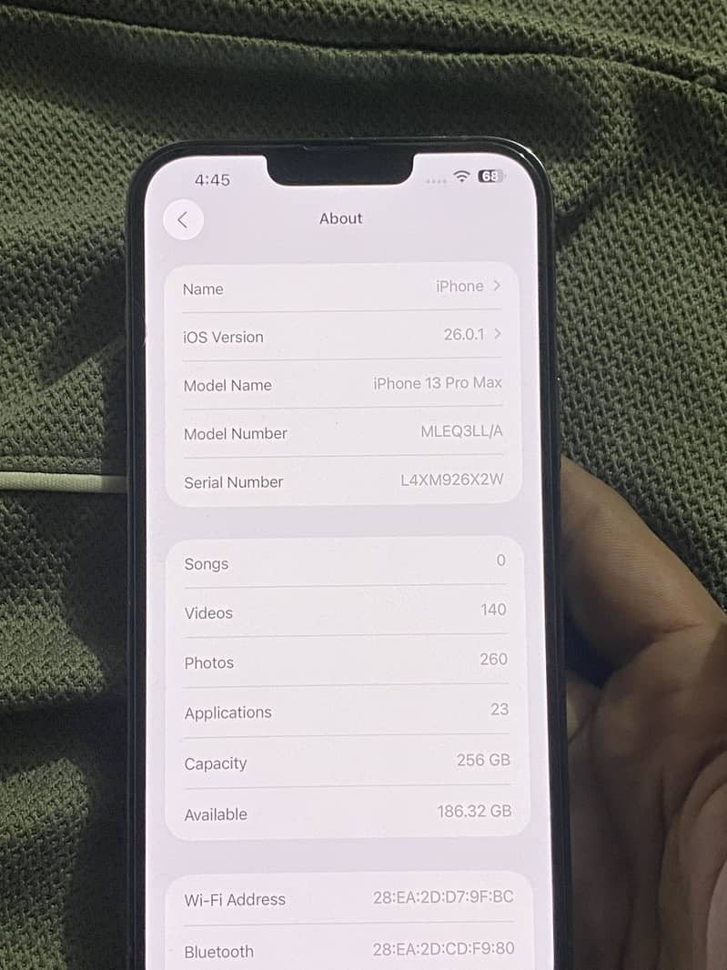 Iphone 13pro max 8