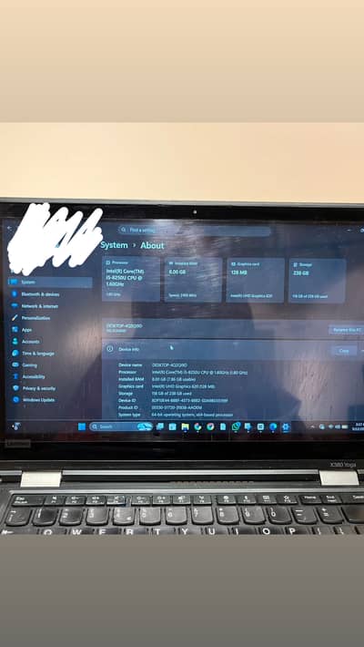 Lenovo think Pad x380 Yoga