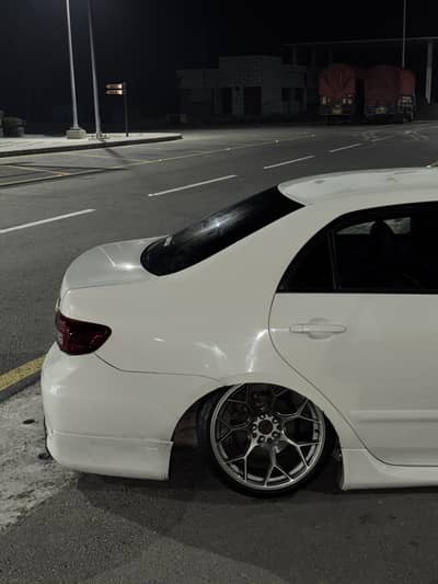 Modified toyota corolla xli converted to altis