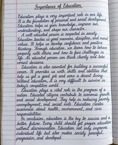 Assignment writing