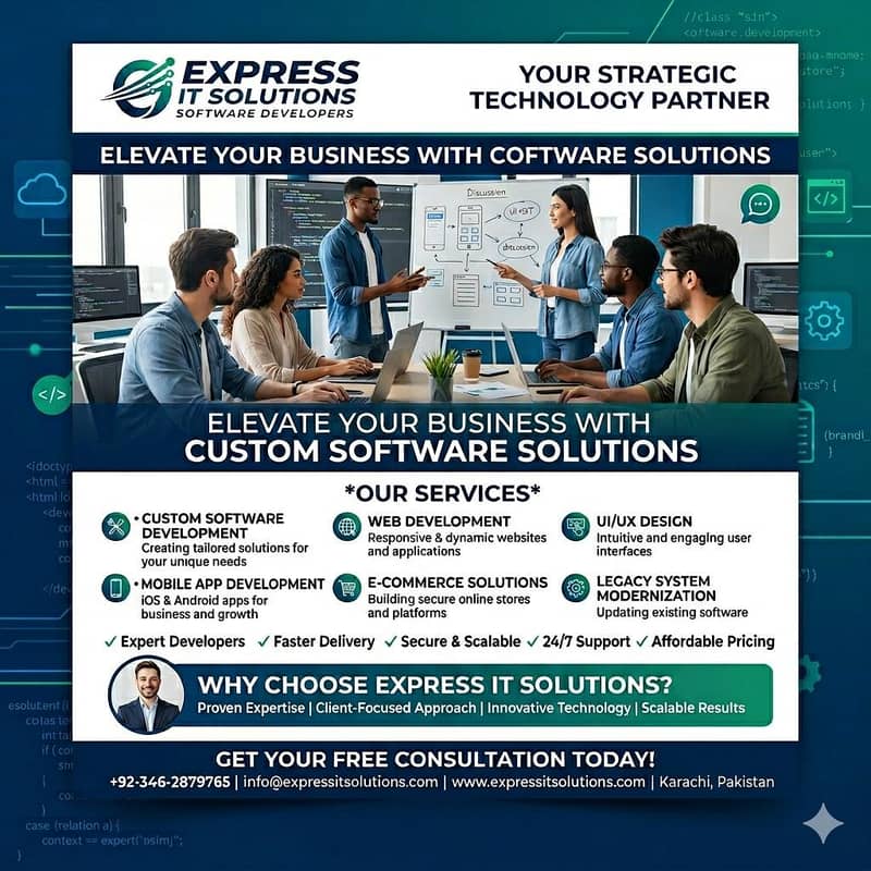 Professional Software Developers Karachi 0